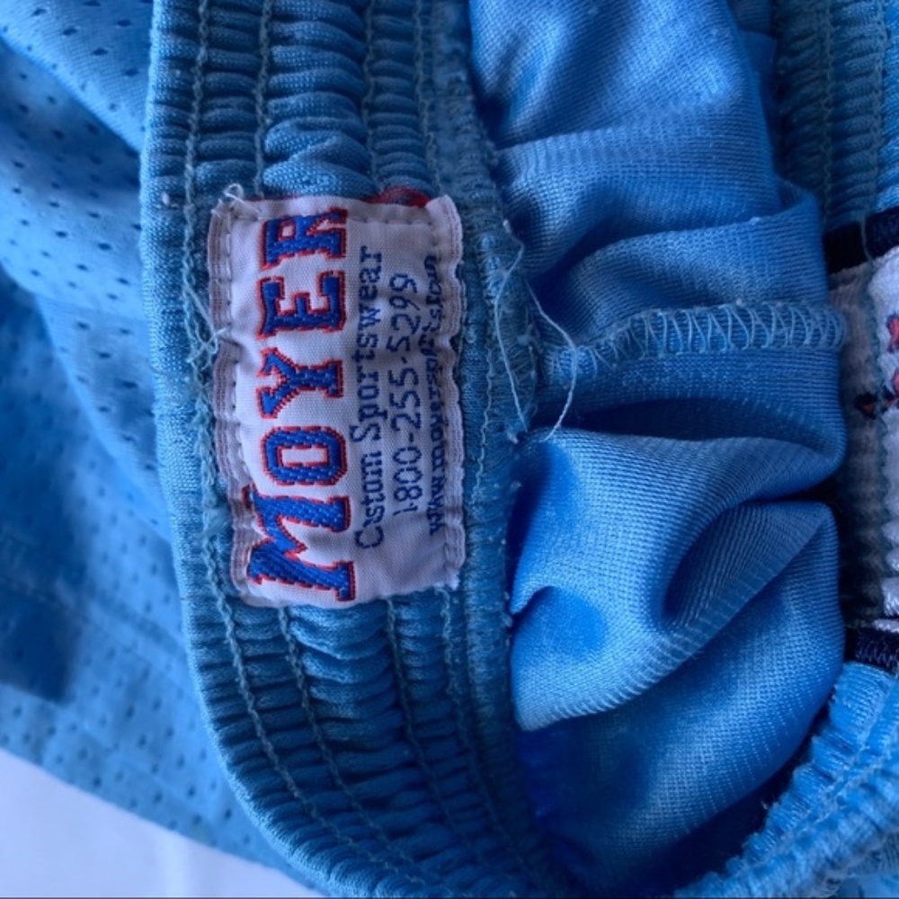Moyer // Blue Field Hockey Whale Gym Shorts M Pat View 4